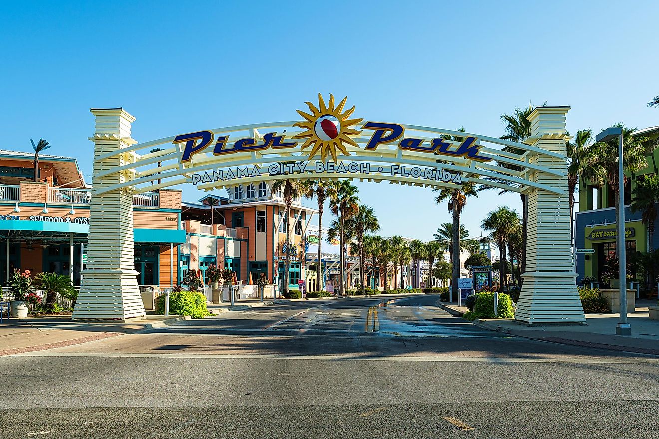 Pier Park is Panama City Beach, via Fotoluminate LLC / Shutterstock.com