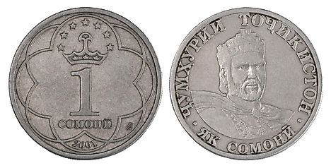 Tajikistan 1 Somoni Coin