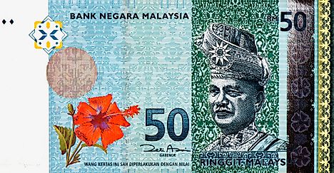 Malaysian 50 ringgit Banknote