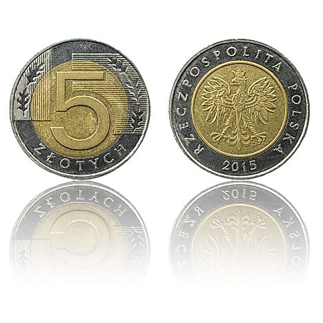 Polish 5 złoty Coin