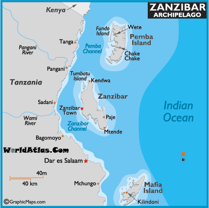 Map Of The World Zanzibar map of zanzibar, zanzibar maps