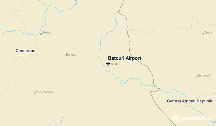 Batouri Airport (OUR) - WorldAtlas