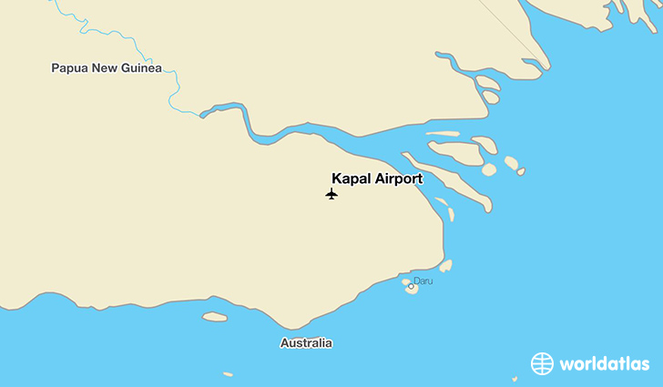 Kapal Airport location on a map