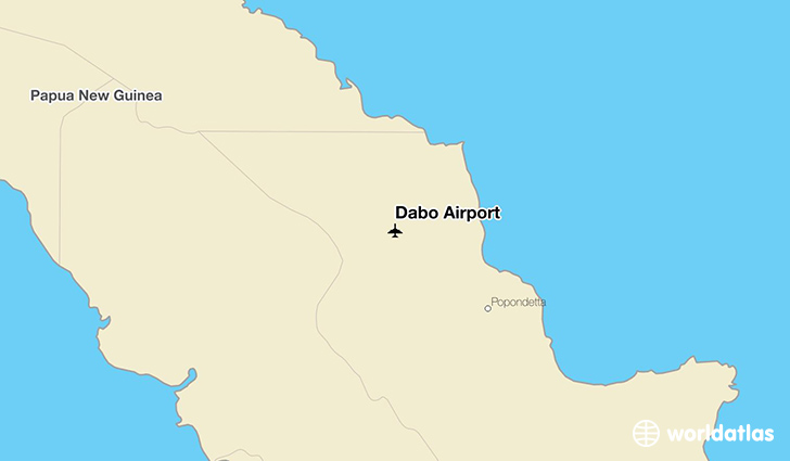 Dabo Airport location on a map