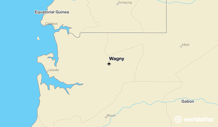 Wagny location on a map