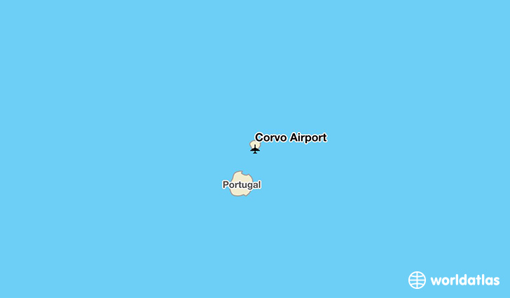Corvo Airport (CVU) WorldAtlas