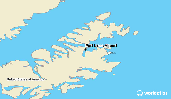 Port Lions Airport (ORI) WorldAtlas