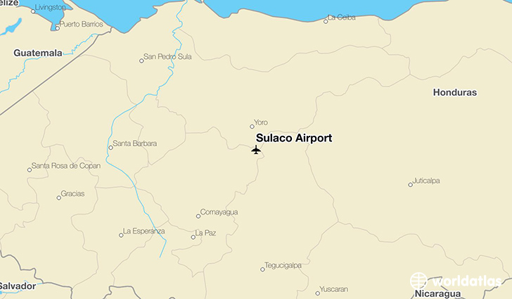 Sulaco Airport location on a map
