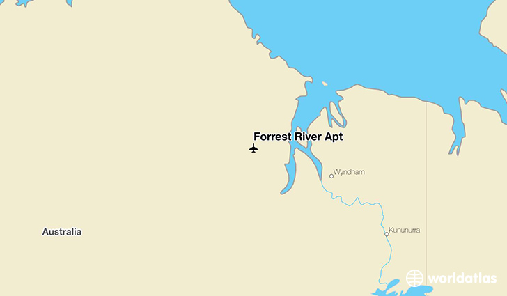 Forrest River Apt location on a map
