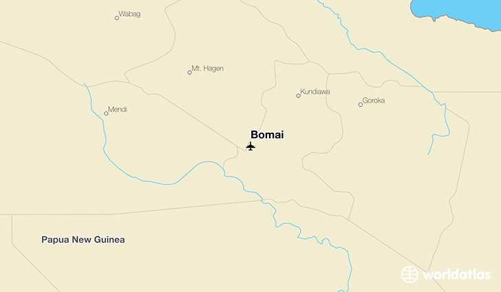 Bomai location on a map