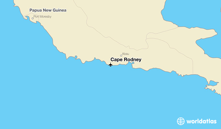 Cape Rodney location on a map
