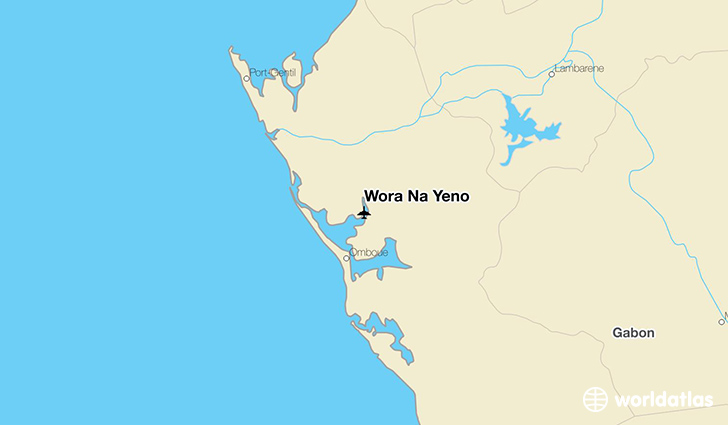 Wora Na Yeno location on a map