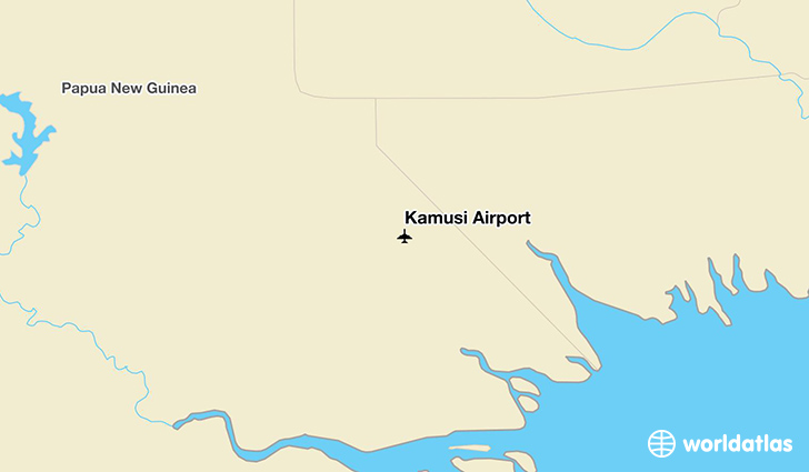 Kamusi Airport location on a map