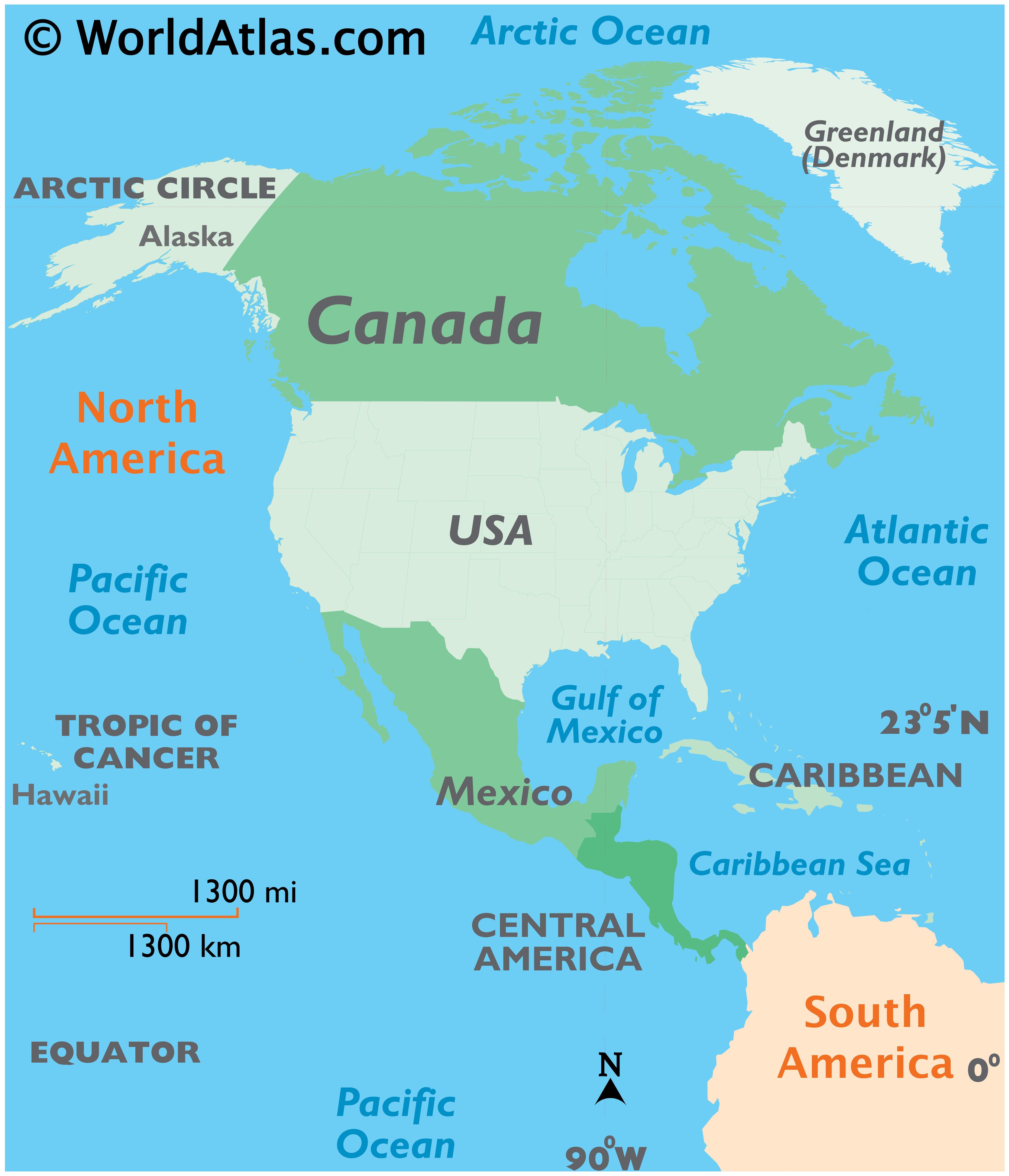 Where are the territories of the U.S. on a world map?