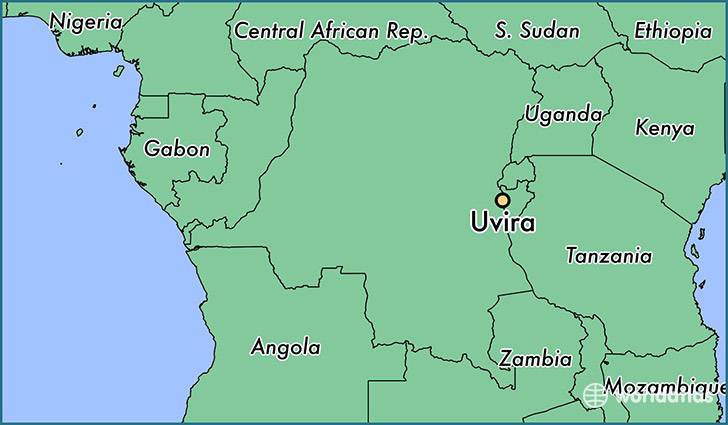 Where is Uvira, The Democratic Republic Of The Congo? / Uvira, South