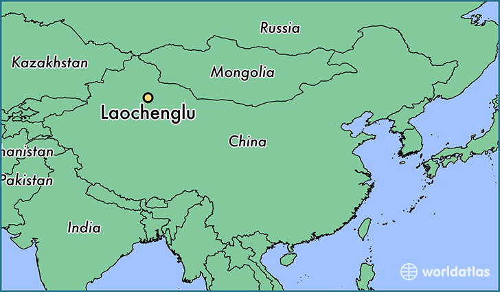 map showing the location of Laochenglu