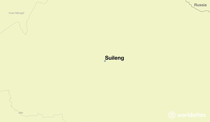 map showing the location of Suileng