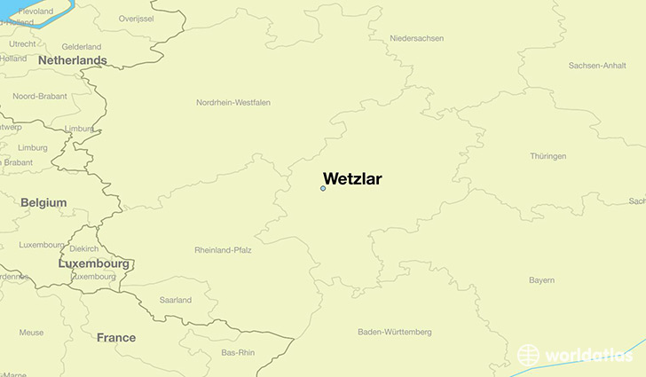 Wetzlar Map