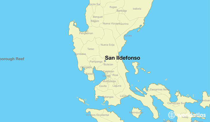 map showing the location of San Ildefonso