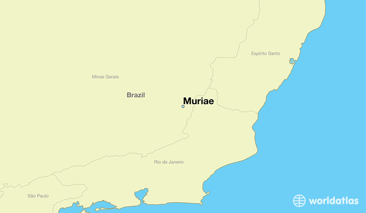 map showing the location of Muriae