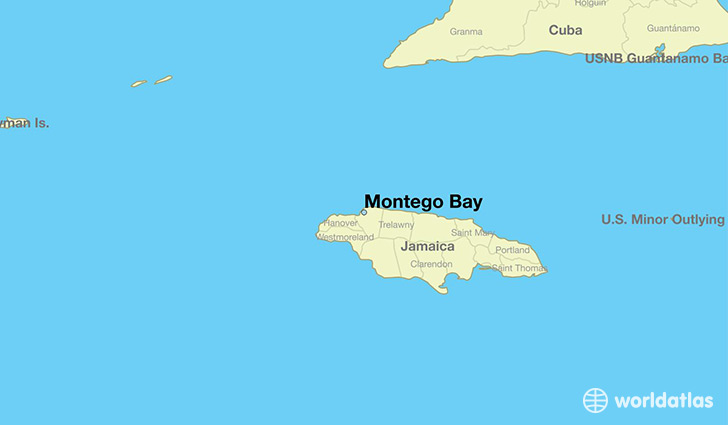 Where can you find a map of Jamaica?