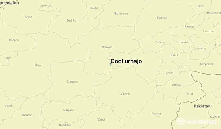 map showing the location of Cool urhajo