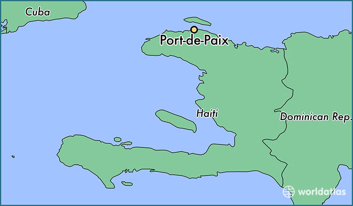 map showing the location of Port-de-Paix