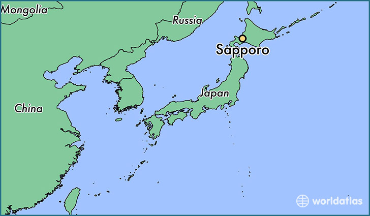 Image result for Sapporo map