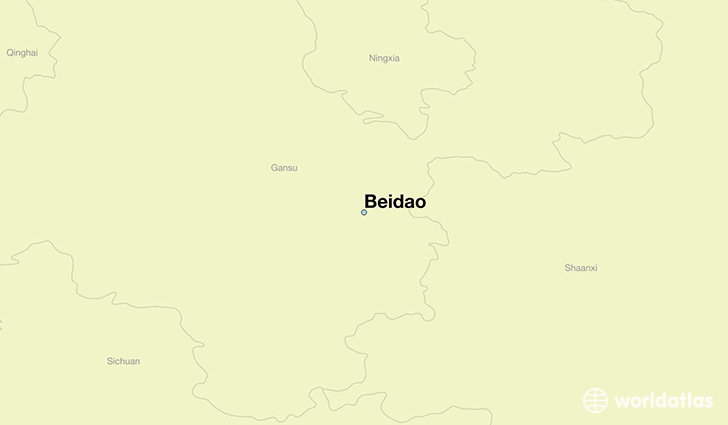 map showing the location of Beidao