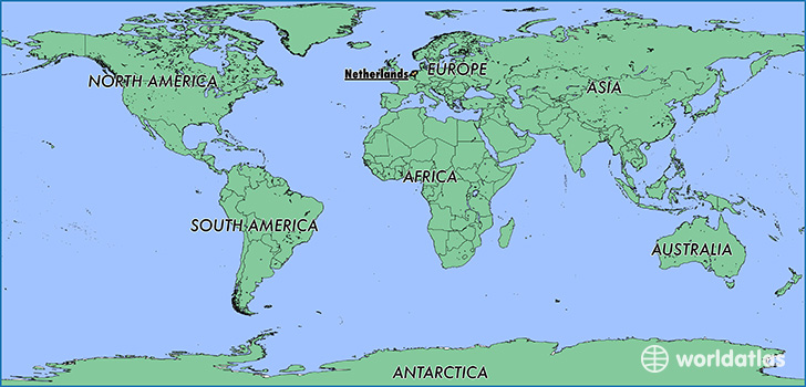 Where is The Netherlands? / Where is The Netherlands Located in The