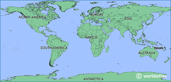 Vanuatu On World Map Cyndiimenna