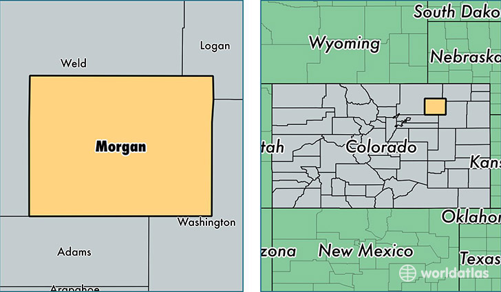 County, Colorado / Map of County, CO / Where