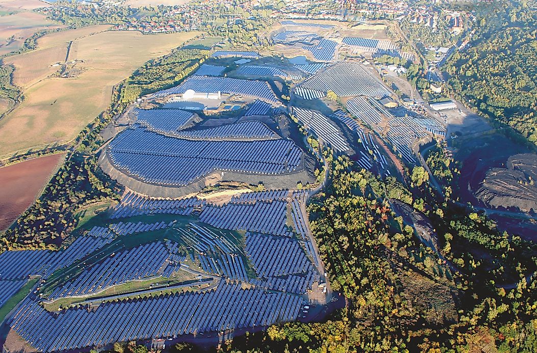 Countries that use the most solar power worldatlas.com