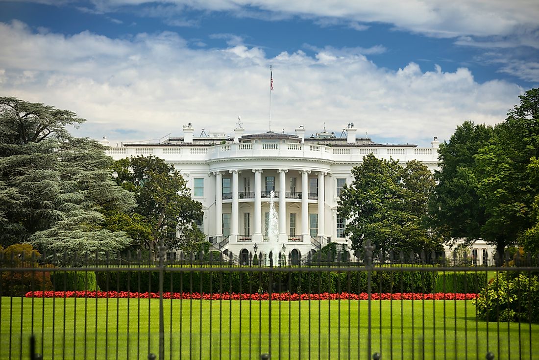 The White House is located at 1600 Pennsylvania Ave NW, in Washington, DC.