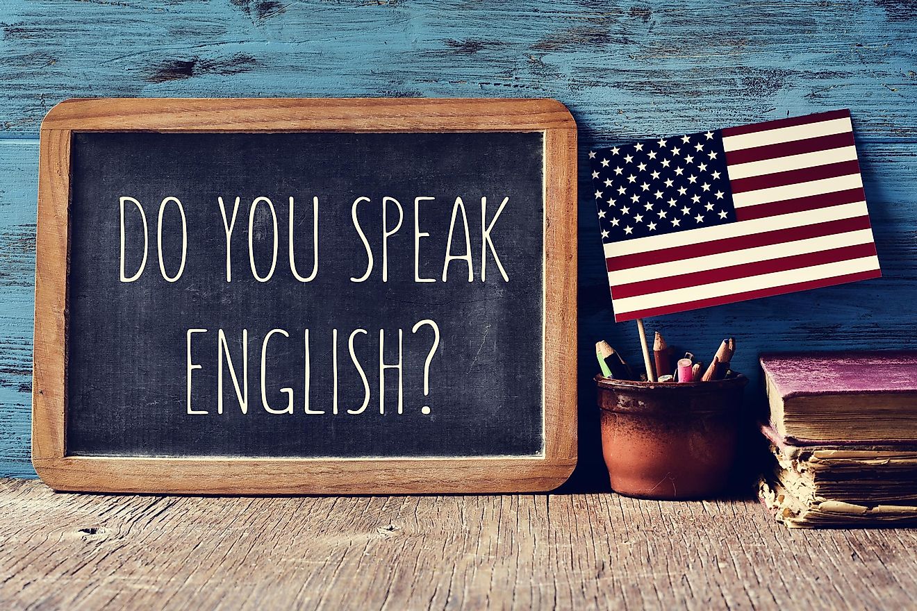 English is spoken by an overwhelming majority of Americans. Image credit: nito/Shutterstock