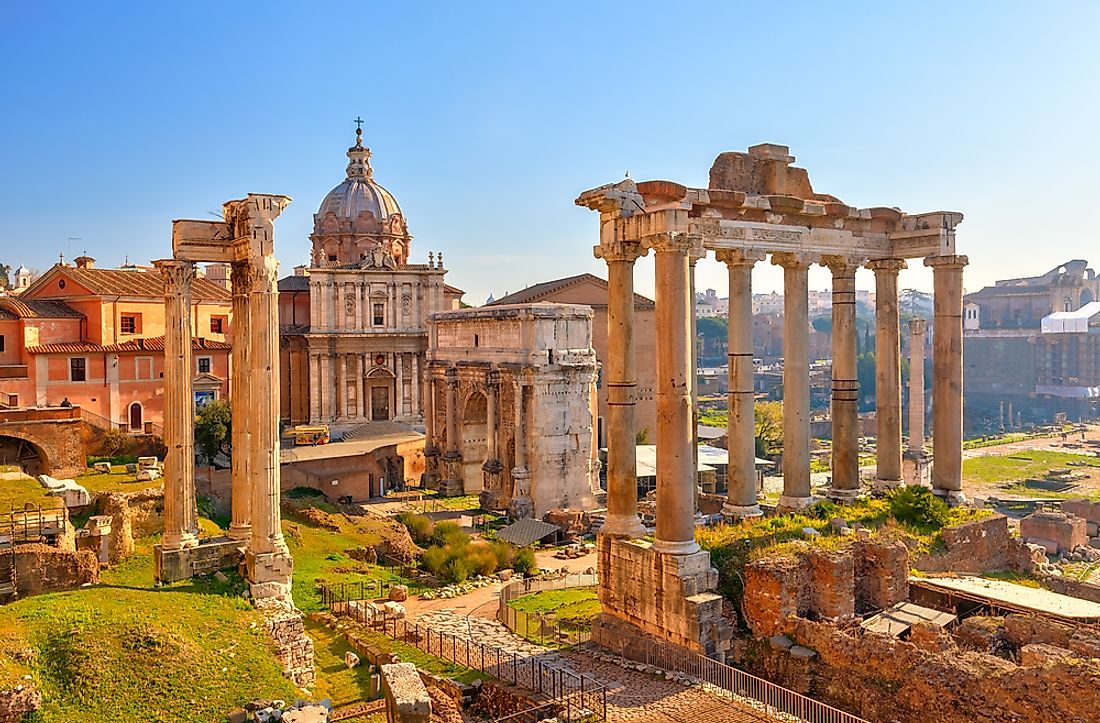 The Forum was home to many of Ancient Rome's most important events include elections, speeches, and trials. 