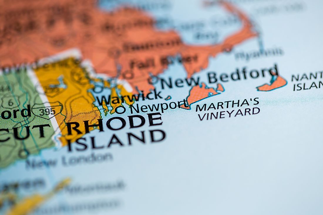 Rhode Island is the smallest state in the US by land area. 