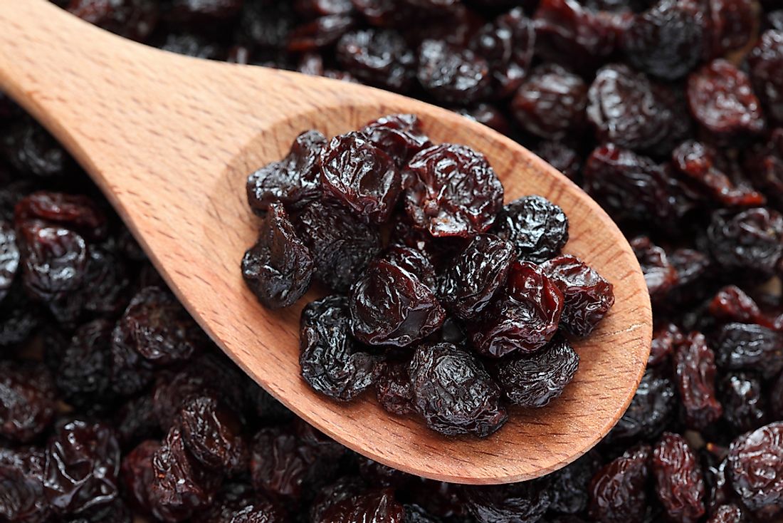 Raisins are popular snacks by themselves as well as natural sweetening and flavoring agents in a variety of dishes.