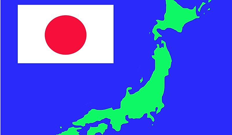 Japan is often called "land of the rising sun". 