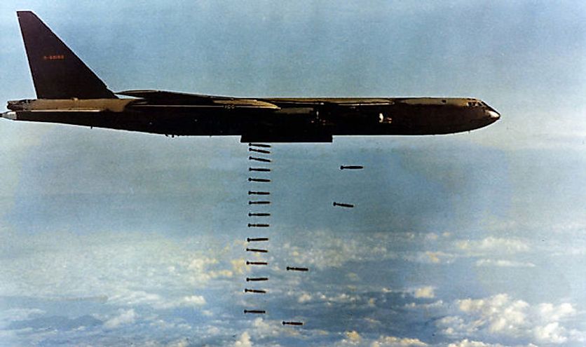 US launched more than 270 million cluster bombs on Laos during ​Operation Barrel Roll.
