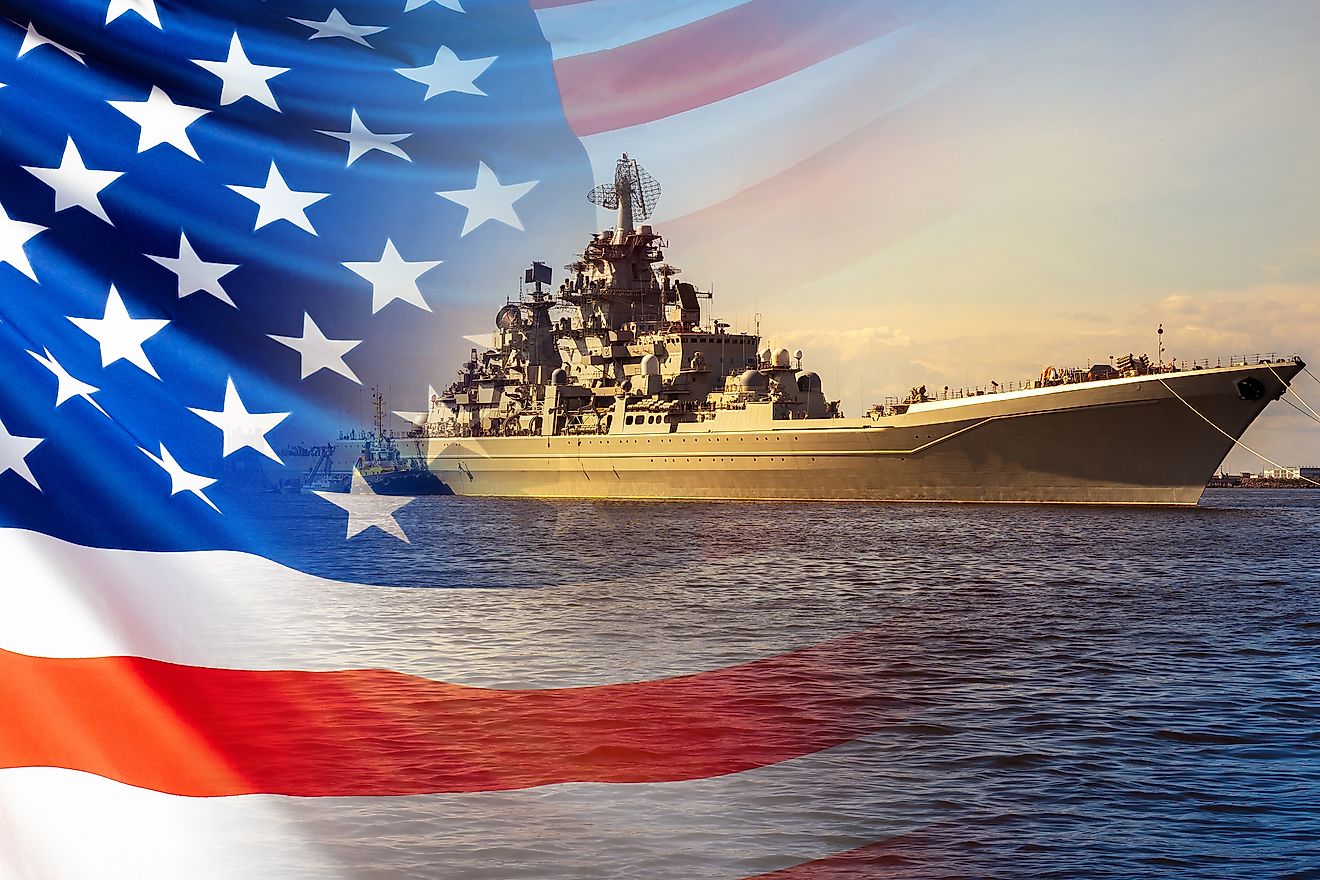 The Navy of the United States of America protects the country's maritime borders. Image credit: FOTOGRIN/Shutterstock.com