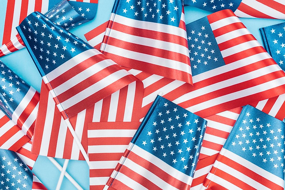Stars and stripes are among the most famous symbols of Americana. 