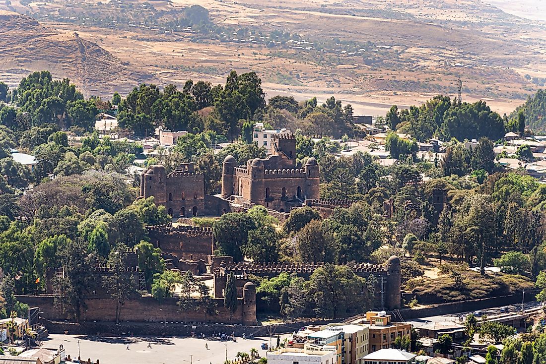 Gondar is well known for the ruins in Fasil Ghebbi, a UNESCO World Heritage site. 
