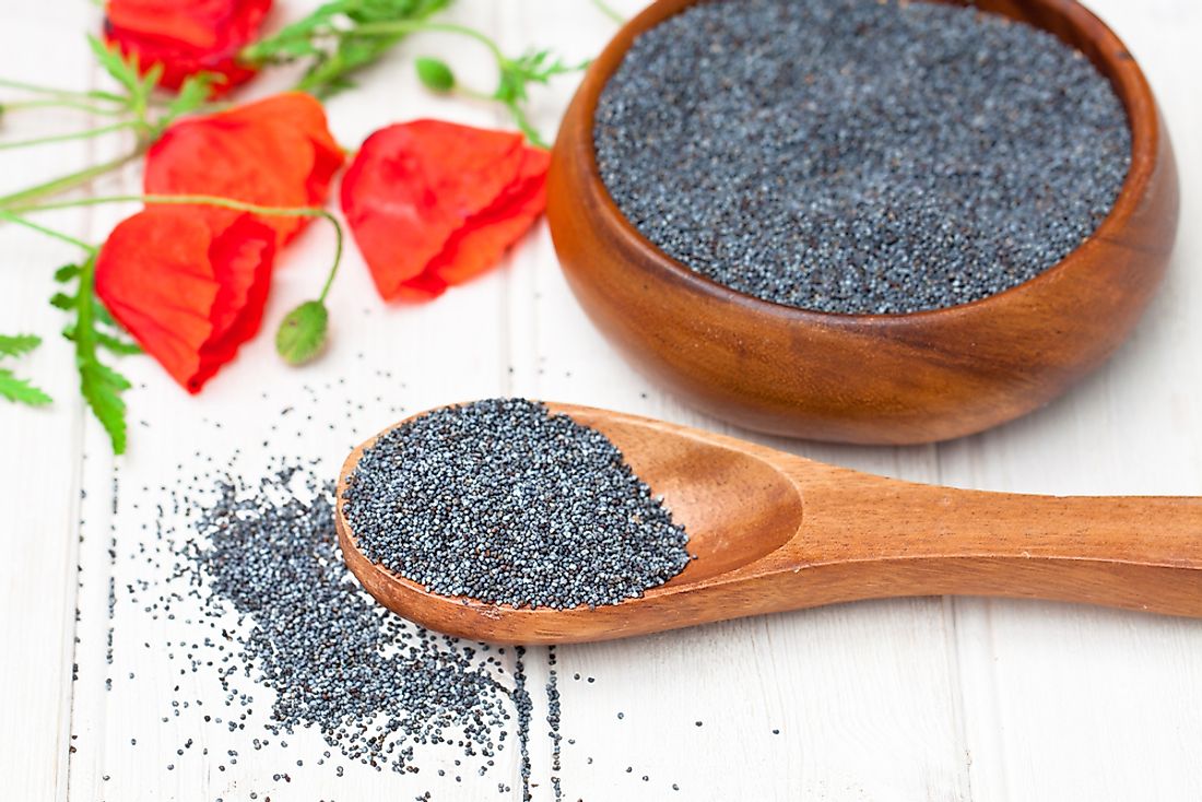 The Czech Republic is the leading producer and export of the poppy seed.