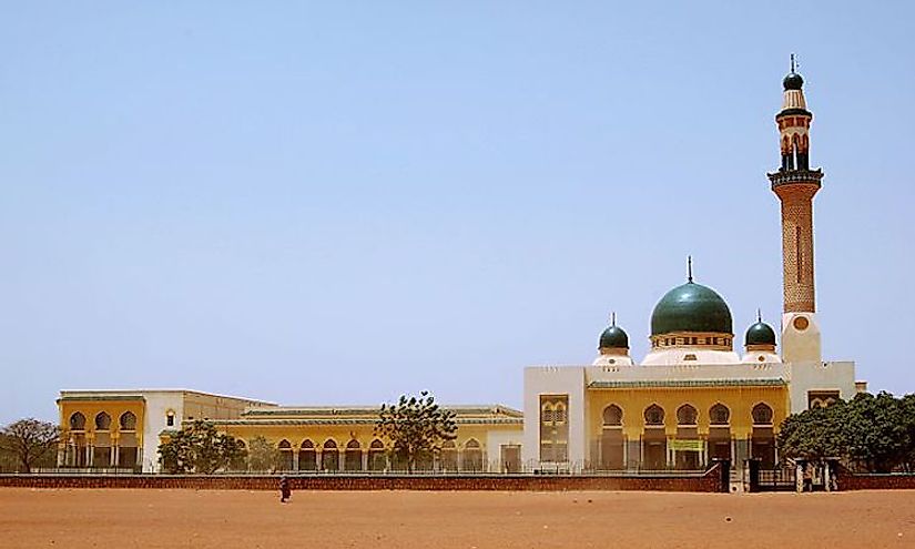 The Grand Mosque in Niamey, Niger.