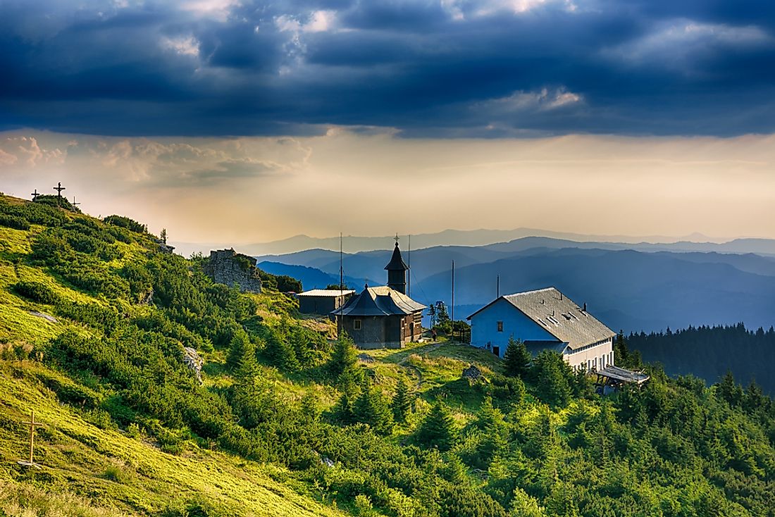 The Moldovan countryside. 