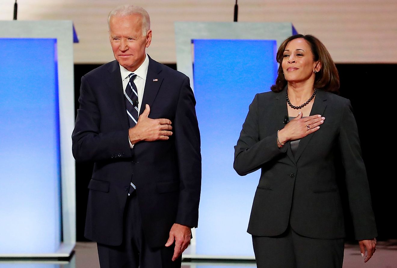 Kamala Harris & Joe Biden.