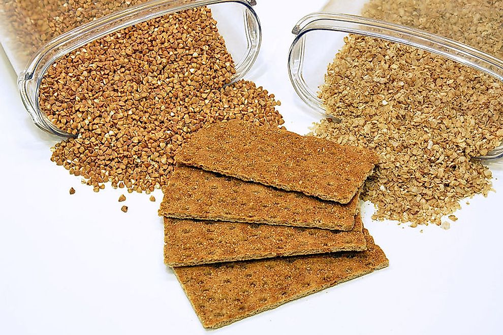 Buckwheat and products made from it.
