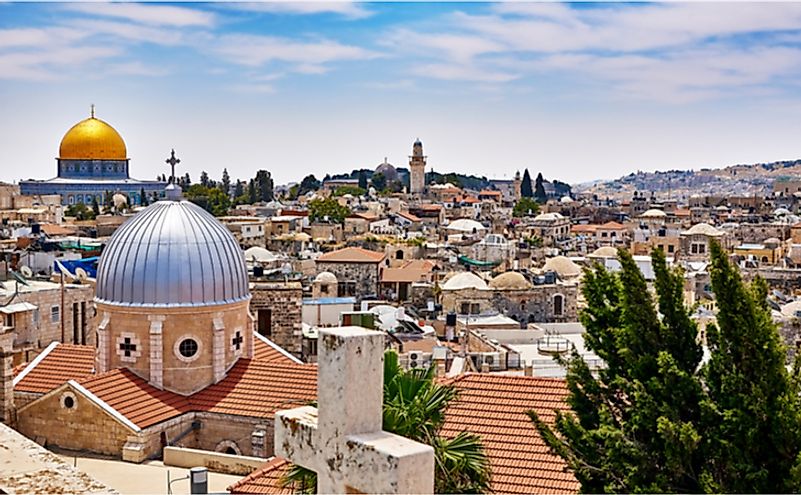 Jerusalem, the capital of Israel.