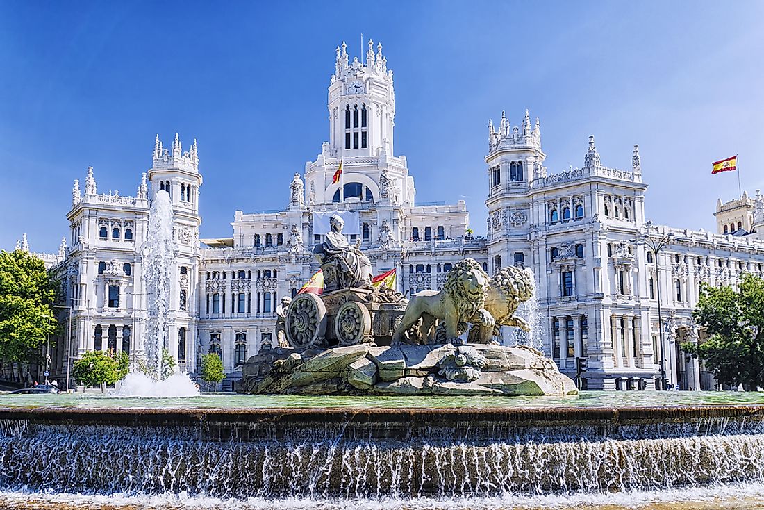 Madrid, Spain's most populous province. 